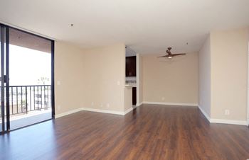 Large Living Area With Balcony at Hillside View, California, 90046